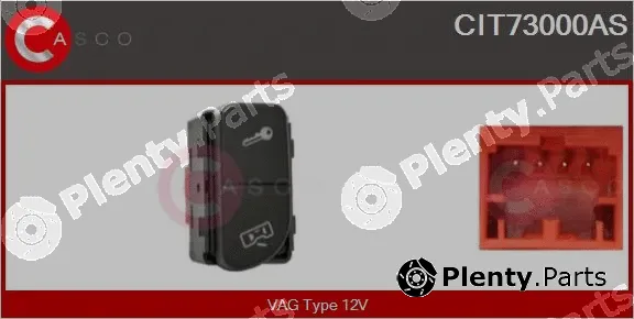 Casco CIT73000AS — Switch, door lock system