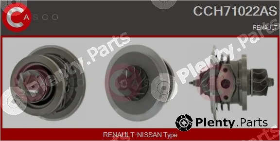 Casco CCH71022AS — Core assembly, turbocharger