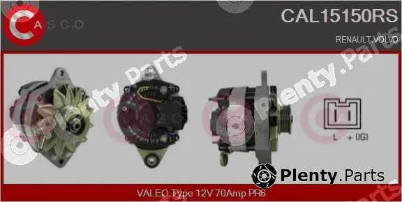 Casco CAL15150RS — Alternator