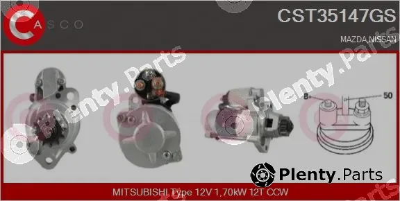 Casco CST35147GS — Starter