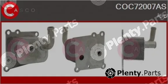 Casco COC72007AS — Oil Cooler, engine oil