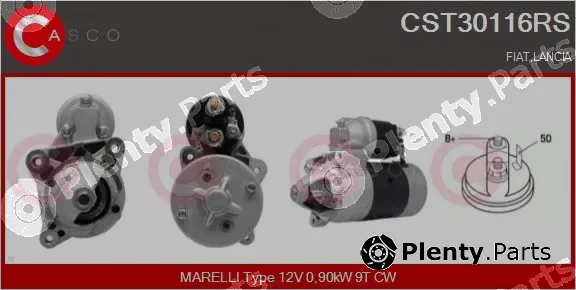Casco CST30116RS — Starter