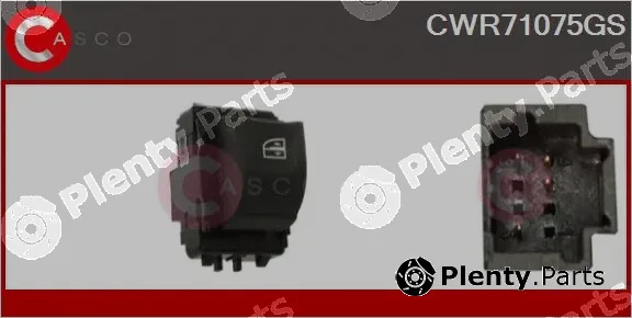 Casco CWR71075GS — Switch, window regulator