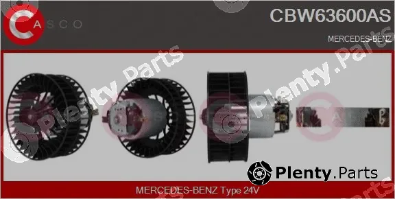 Casco CBW63600AS — Interior Blower