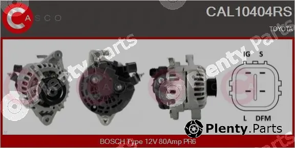 Casco CAL10404RS — Alternator