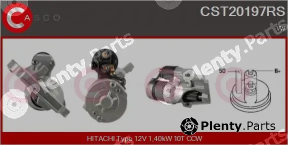 Casco CST20197RS — Starter