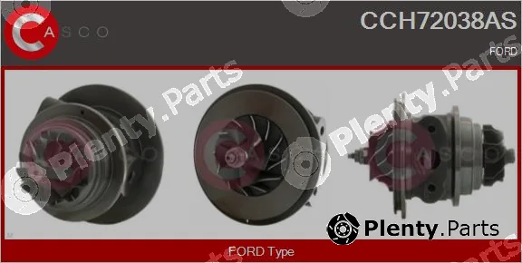 Casco CCH72038AS — Core assembly, turbocharger