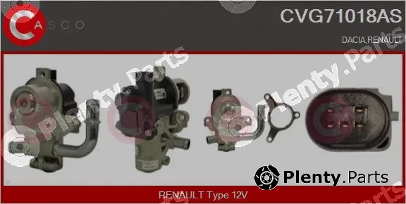 Casco CVG71018AS — EGR Valve
