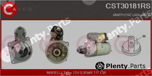 Casco CST30181RS — Starter