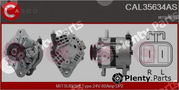 Casco CAL35634AS — Alternator