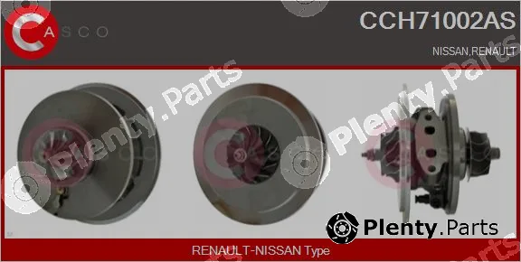 Casco CCH71002AS — Core assembly, turbocharger