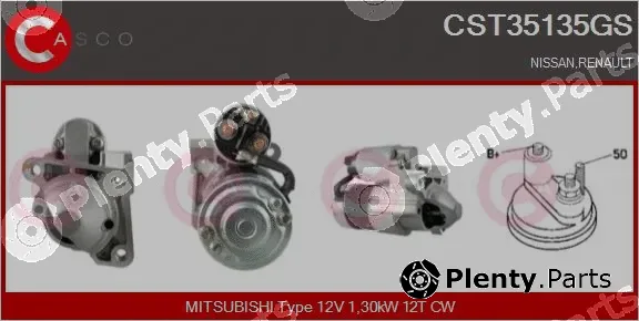 Casco CST35135GS — Starter