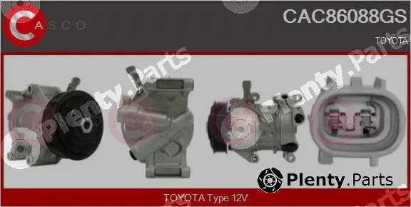 Casco CAC86088GS — Compressor, air conditioning