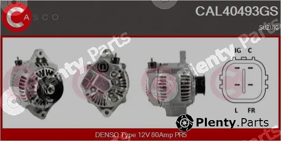 Casco CAL40493GS — Alternator