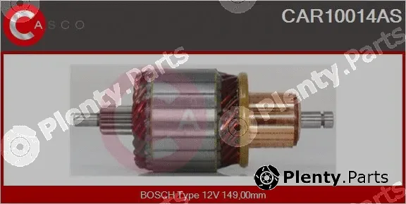 Casco CAR10014AS — Armature, starter