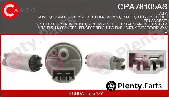 Casco CPA78105AS — Fuel Pump