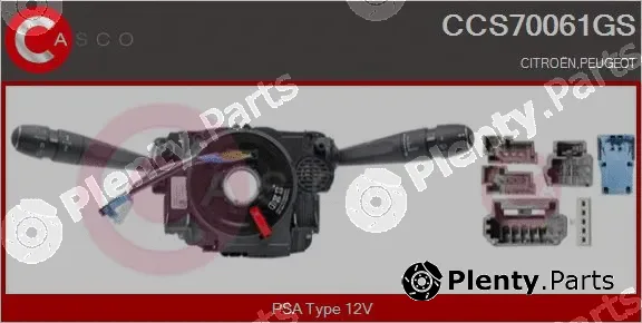 Casco CCS70061GS — Steering Column Switch