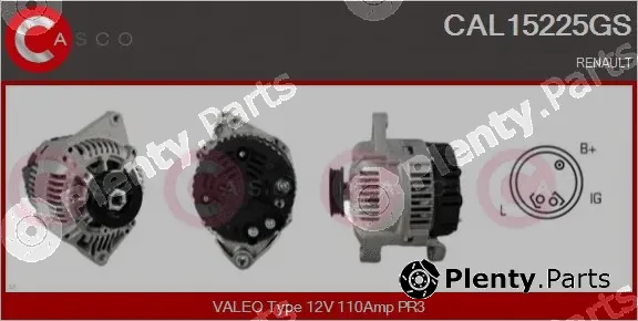 Casco CAL15225GS — Alternator