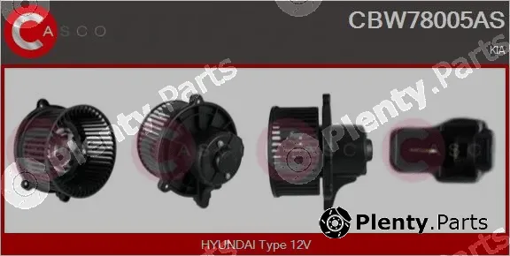 Casco CBW78005AS — Interior Blower