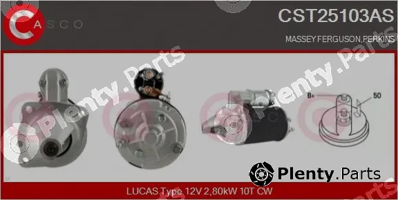 Casco CST25103AS — Starter