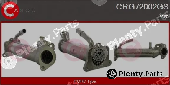Casco CRG72002GS — Cooler, exhaust gas recirculation