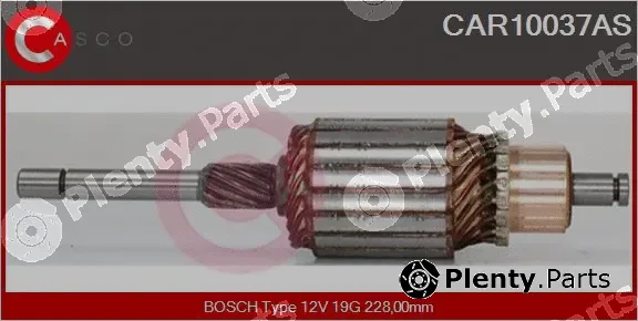 Casco CAR10037AS — Armature, starter