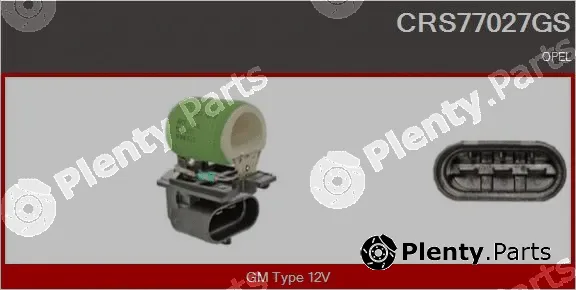 Casco CRS77027GS — Series resistor, electric motor (radiator fan)