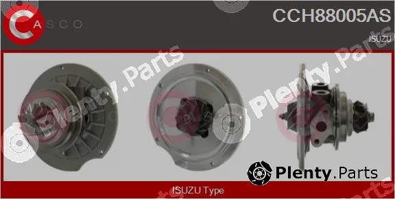 Casco CCH88005AS — Core assembly, turbocharger