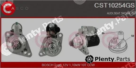 Casco CST10254GS — Starter