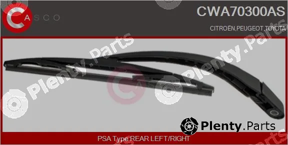 Casco CWA70300AS — Wiper Arm, window cleaning