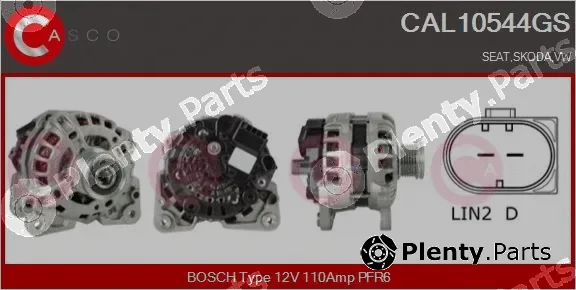 Casco CAL10544GS — Alternator