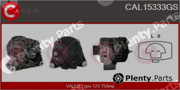 Casco CAL15333GS — Alternator