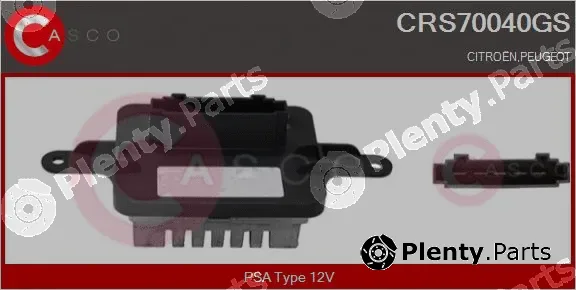 Casco CRS70040GS — Resistor, interior blower