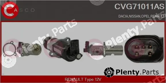 Casco CVG71011AS — EGR Valve