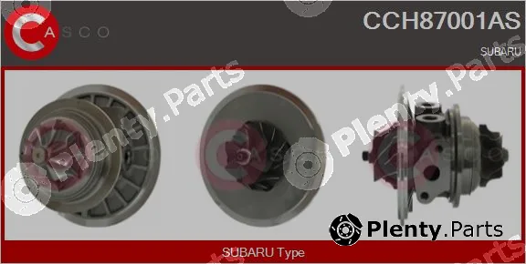 Casco CCH87001AS — Core assembly, turbocharger