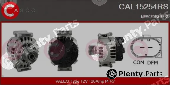 Casco CAL15254RS — Alternator