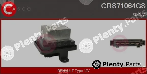 Casco CRS71064GS — Resistor, interior blower
