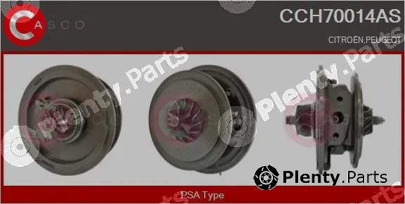 Casco CCH70014AS — Core assembly, turbocharger