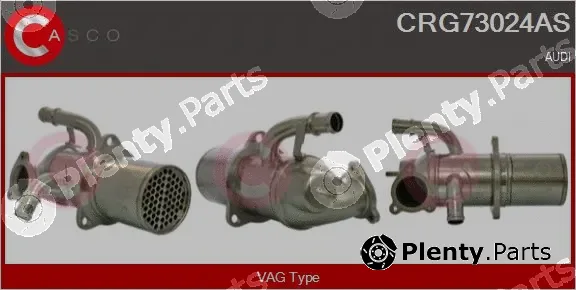 Casco CRG73024AS — Cooler, exhaust gas recirculation
