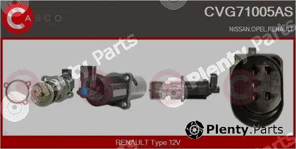 Casco CVG71005AS — EGR Valve