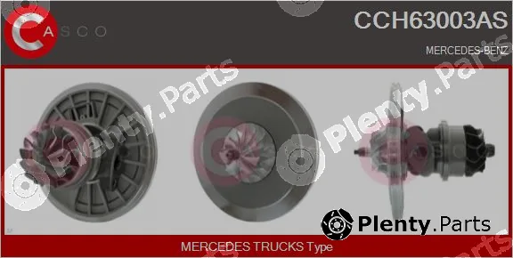 Casco CCH63003AS — Core assembly, turbocharger