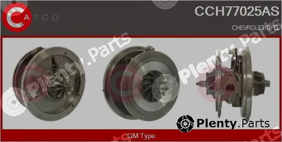 Casco CCH77025AS — Core assembly, turbocharger