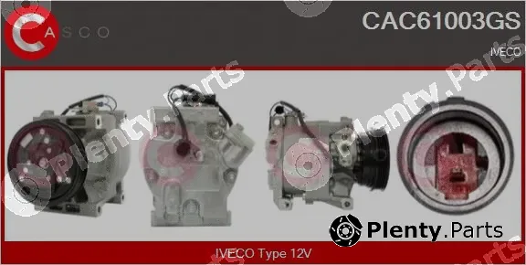 Casco CAC61003GS — Compressor, air conditioning