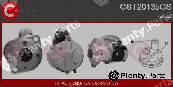 Casco CST20135GS — Starter