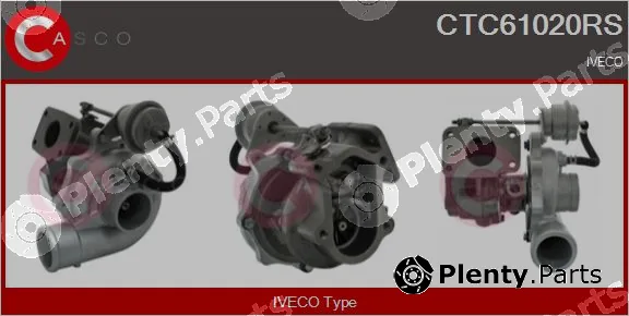 Casco CTC61020RS — Charger, charging (supercharged/turbocharged)