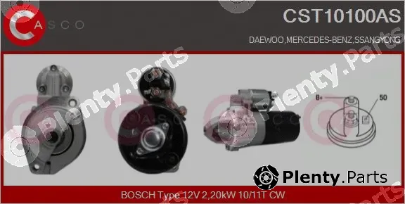 Casco CST10100AS — Starter