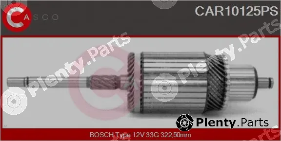 Casco CAR10125PS — Armature, starter