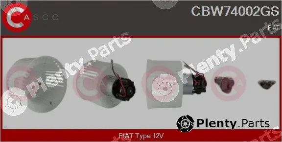 Casco CBW74002GS — Interior Blower