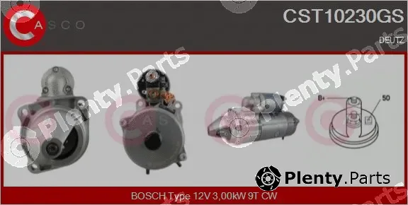 Casco CST10230GS — Starter