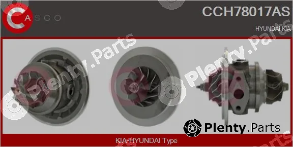 Casco CCH78017AS — Core assembly, turbocharger